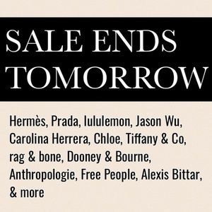 SALE ENDS TOMORROW: LAST CHANCE FOR MAJOR DISCOUNT